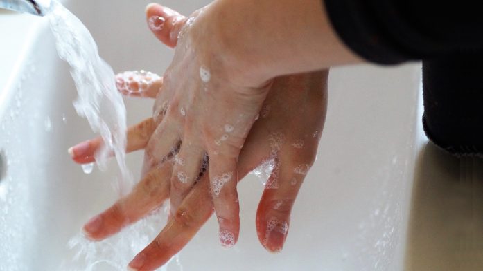Händewaschen als Hygienemaßnahme gegen Corona