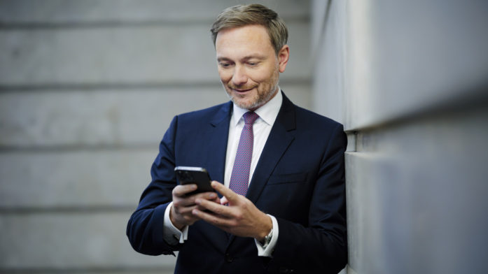 Förderstopp für "Altersgerecht Umbauen": Foto des Bundesministers der Finanzen, Christian Lindner.