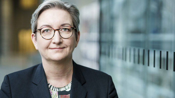Bundesbauministerin Klara Geywitz ist neue Schirmherrin der Aktion Barrierefreies Bad